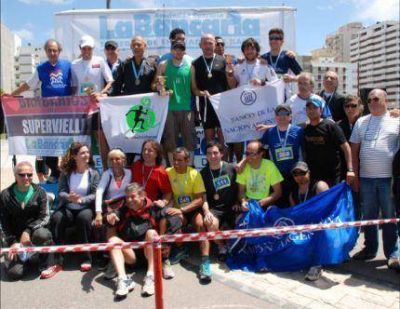 Seicientos deportistas tomaron parte de la Marat�n del Bancario