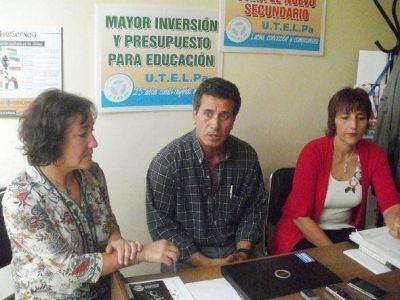 UTELPa convoca a padres y docentes a discutir la caja curricular del nuevo secundario 