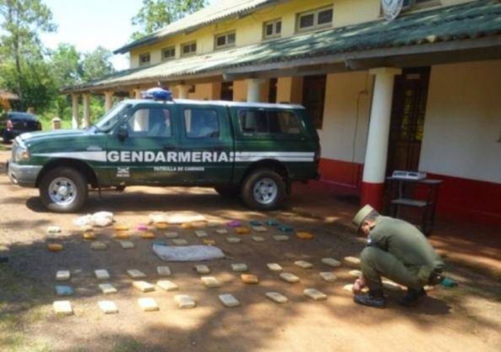 Gendarmer�a decomis� m�s de 40 kilos de marihuana en Puerto Rico