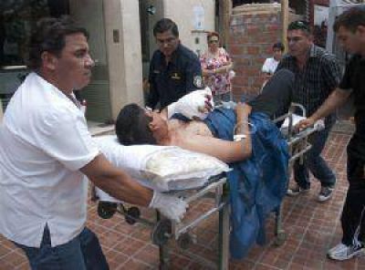 Agente perdi� un dedo al explotarle una granada 