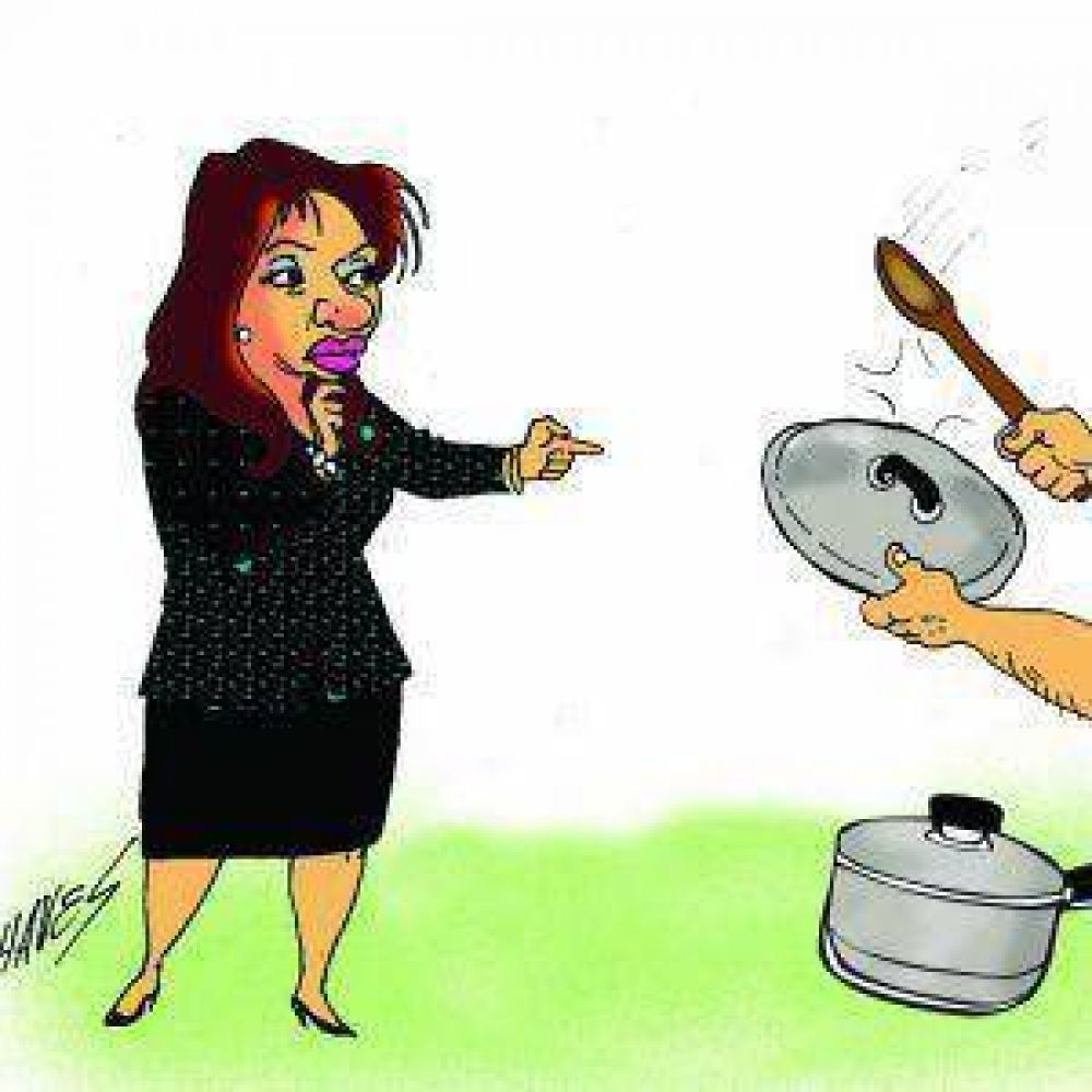 Cristina agrede y se cierra cada vez m�s