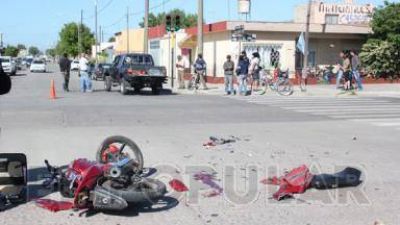 Un muerto y un herido grave luego de una fuerte colisi�n