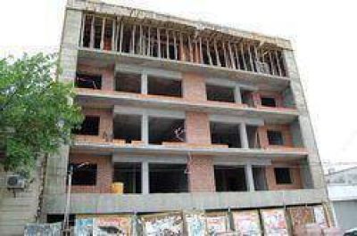El parate del negocio inmobiliario local.