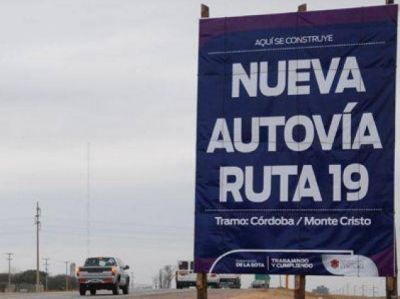 C�rdoba se endeuda en US$ 50 M para completar autov�as