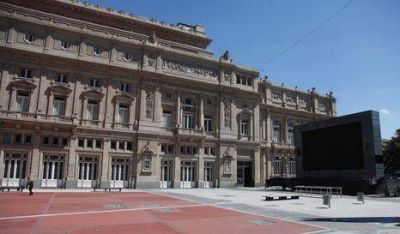 Inauguran pantalla gigante en el Teatro Col�n