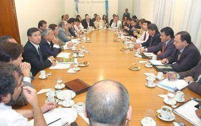 El gabinete provincial examin� la marcha presupuestaria.