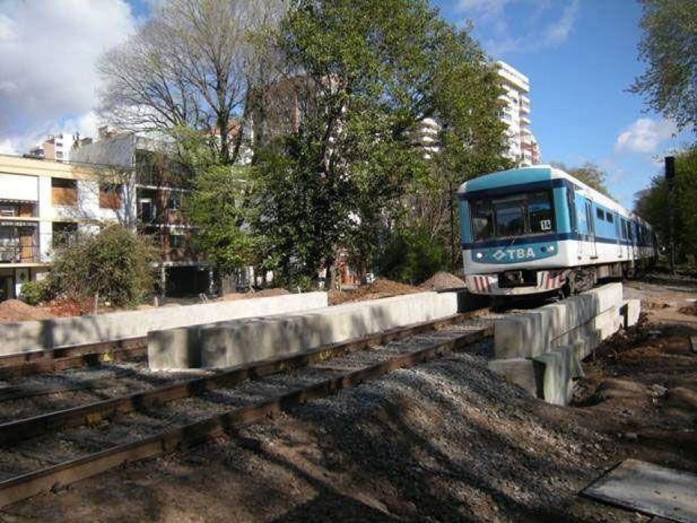 Inician obras nocturnas de mejoramiento del ramal Retiro Tigre