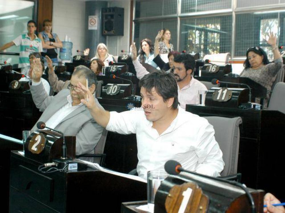 Debate y cruces en la sesi�n del Deliberante