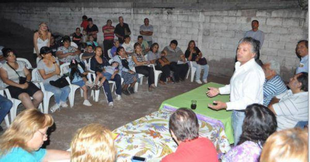 El Bosettismo inaugur� Unidad B�sica Eva 1 en barrio San Mart�n 