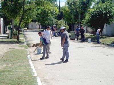 FLORENCIO VARELA: Siguen las obras