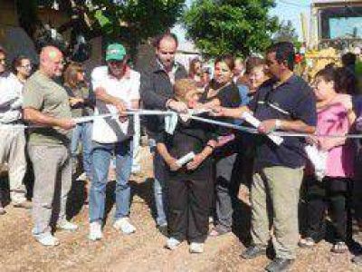 Rojas: Intendente Caso inaugur� obras y anunci� trabajos acordados con Cristina