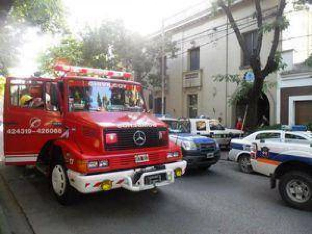 Incendio en un calabozo de la Comisar�a 1� 