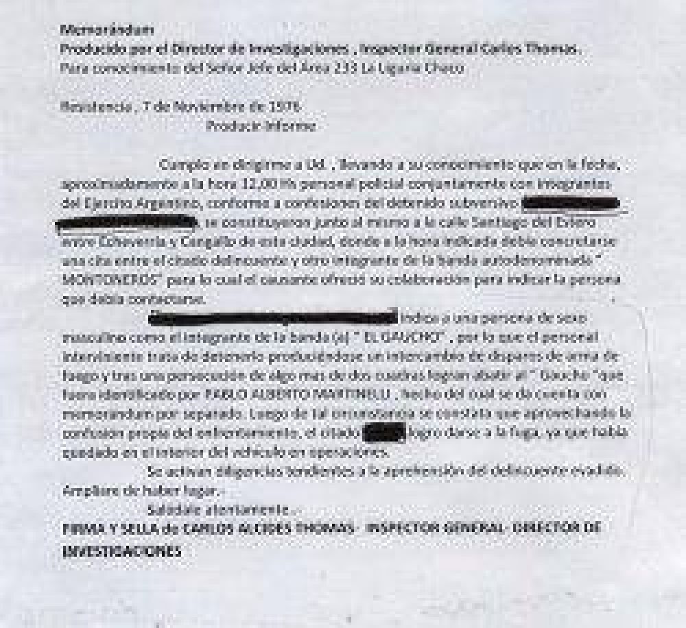Archivo secreto saca a la luz otro caso del horror de la dictadura en la regi�n