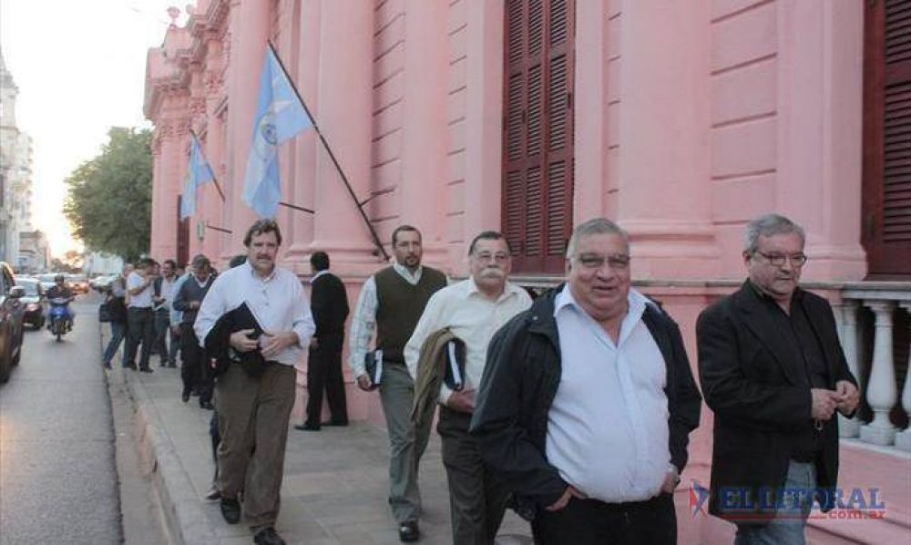 El Gobernador anticip� un 2013 con paros y �sabotaje� gremial