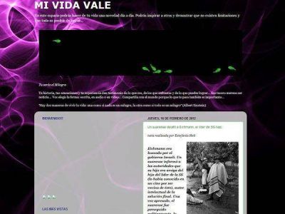 "Mi vida vale", el blog de la periodista acusada