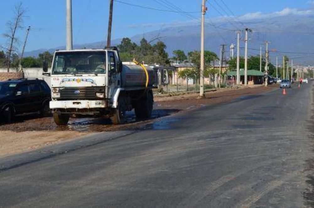 Iniciaron trabajos repavimentaci�n en Ruta 33 
