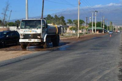 Iniciaron trabajos repavimentaci�n en Ruta 33 