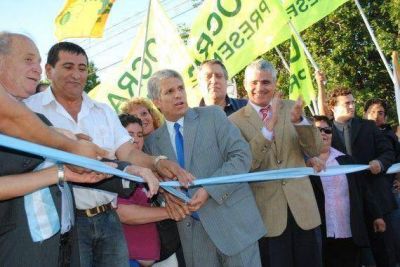 M�s pavimento para los barrios San Antonio y Las Mirandas de Villa Mercedes