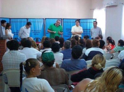 Tula Barale se reuni� con beneficiarios del Plan de Inclusi�n