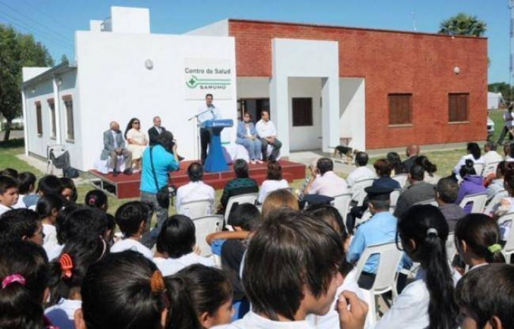 Inauguraron el nuevo centro de salud de Samuh en el que se invirti $ 560 mil