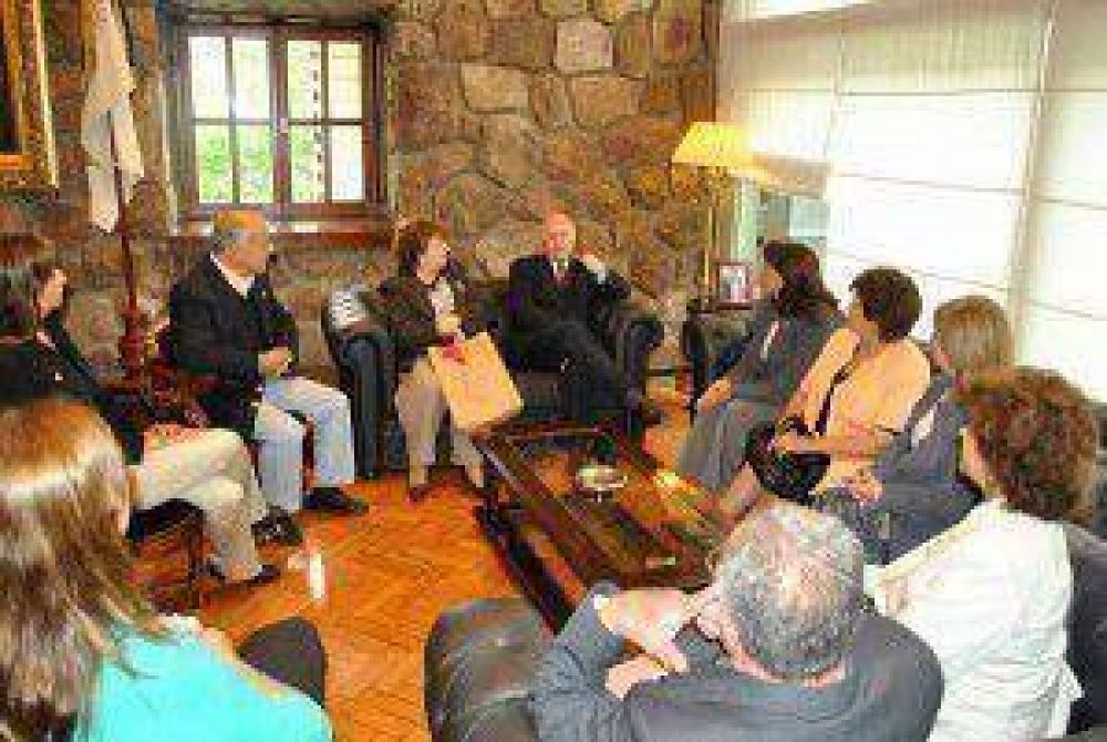 Directivos del Rotary Club Jujuy se reunieron con el vicegobernador Jenefes
