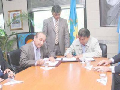 Convenio con Arturo Puricelli