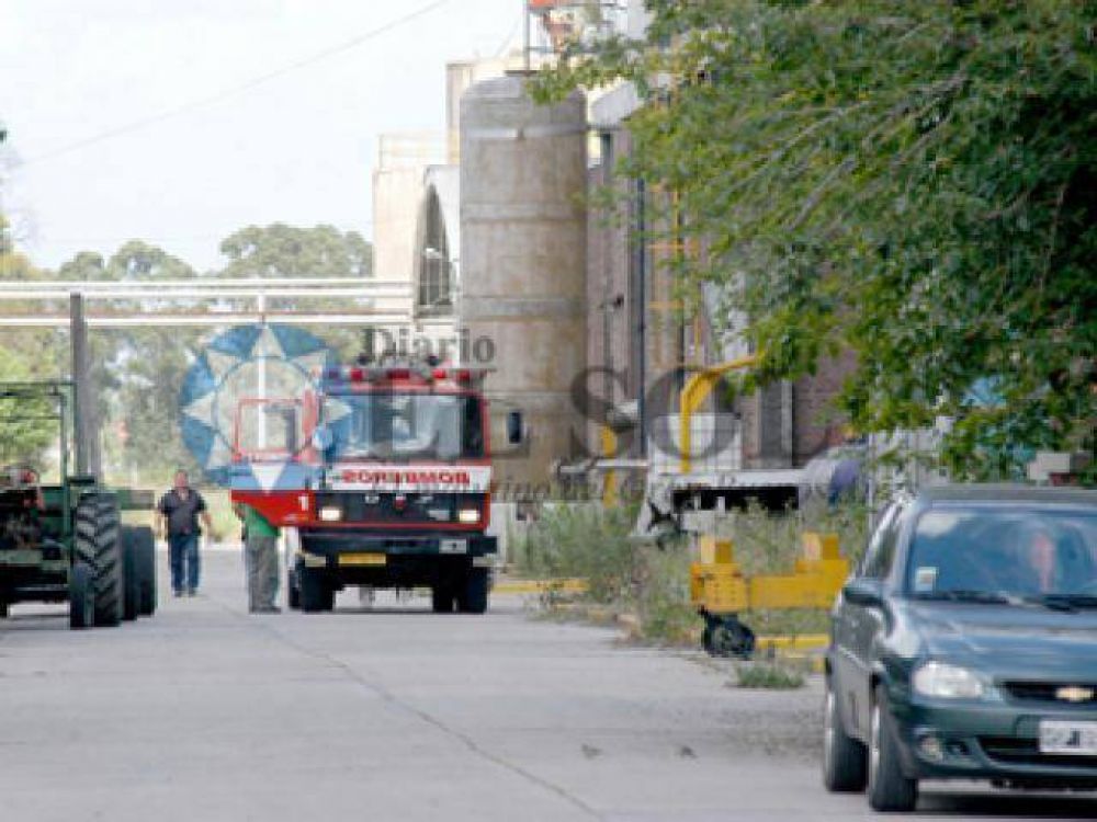 Incendio en la ex Massuh