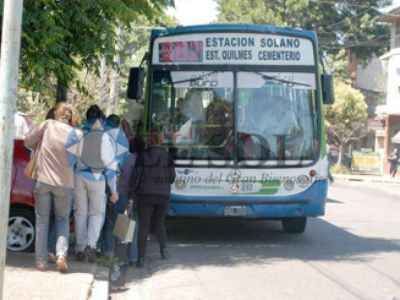 Cambio de paradas de colectivos en el centro