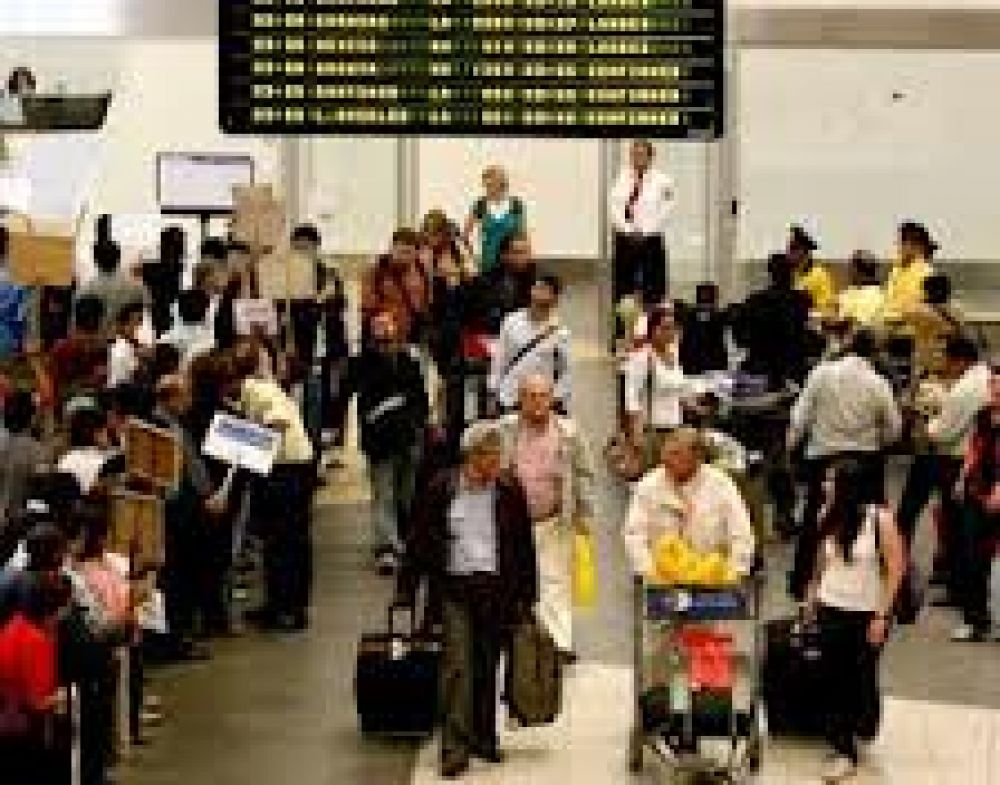 Aeropuertos: El Trafico de pasajeros aumento 9.3%