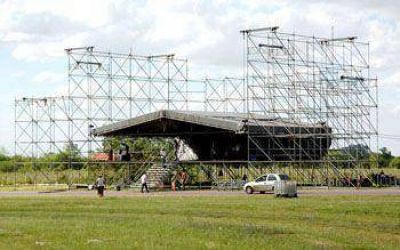 Ultimos arreglos para la fiesta de beatificaci�n de Mar�a Crescencia