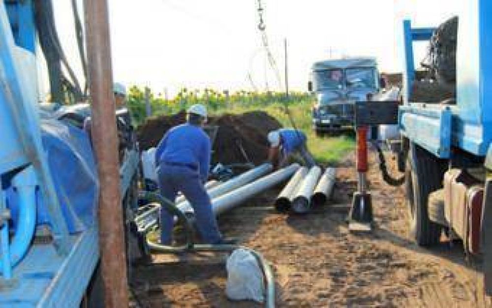 Once pozos en El Mate y 19 en Mari Laquen para la provisi�n de agua en verano