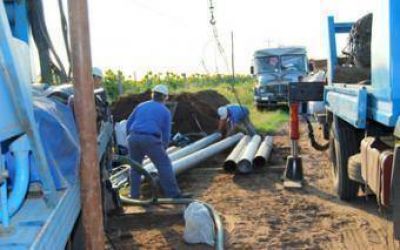 Once pozos en El Mate y 19 en Mari Laquen para la provisi�n de agua en verano