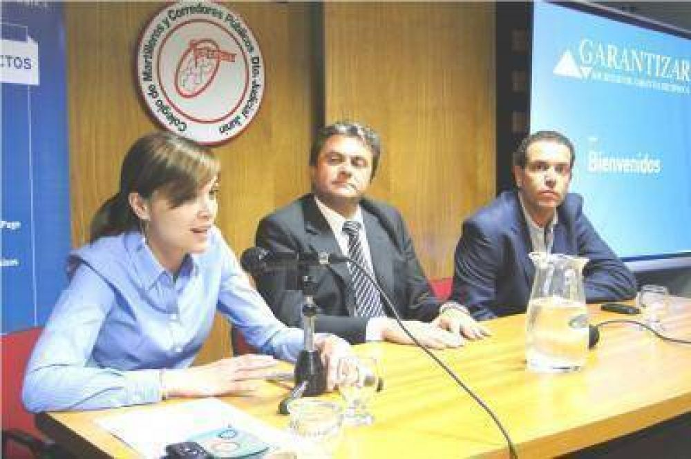 Presentaron en el Colegio de Martilleros los desaf�os del financiamiento a Pymes