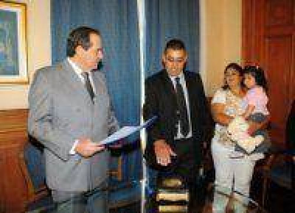 Asumi� el nuevo delegado comunal de R�o Colorado  