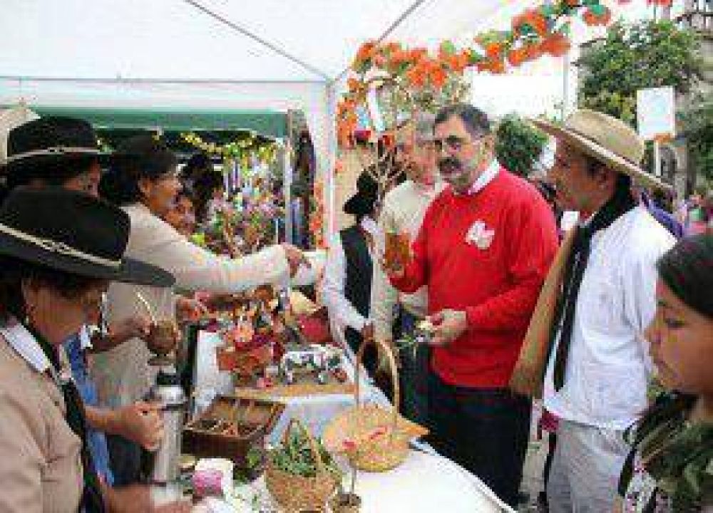  Semana de la Tradici�n: multitudinaria participaci�n en la �tradicional mateada� en Plaza Belgrano