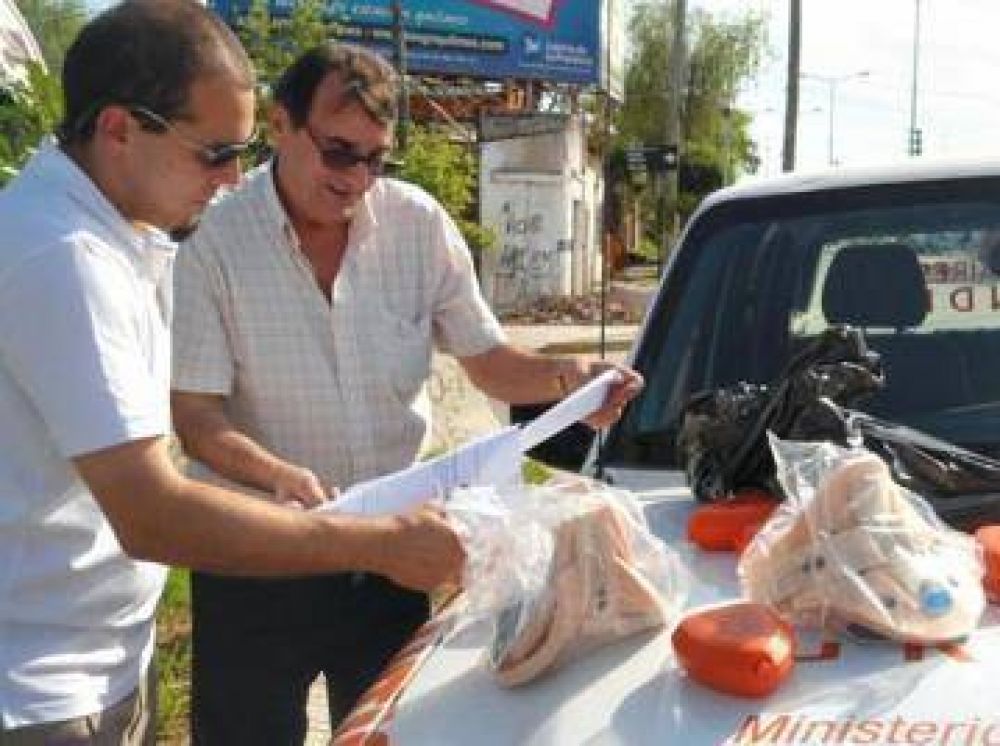 Lleg� material para los cuerpos de guardavidas del distrito