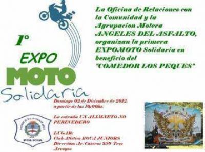Organizan la primera edici�n de la ExpoMoto Solidaria