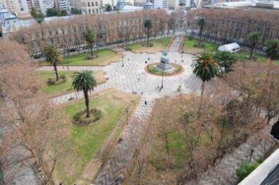 Dudas estacionadas en plaza San Mart�n