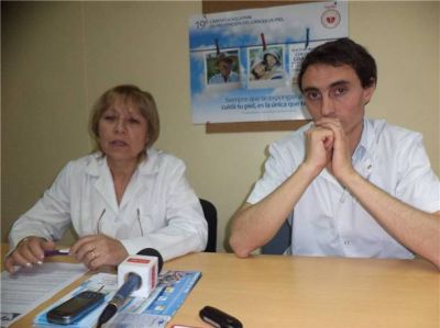 El lunes comenzar� la campa�a de prevenci�n del c�ncer de piel