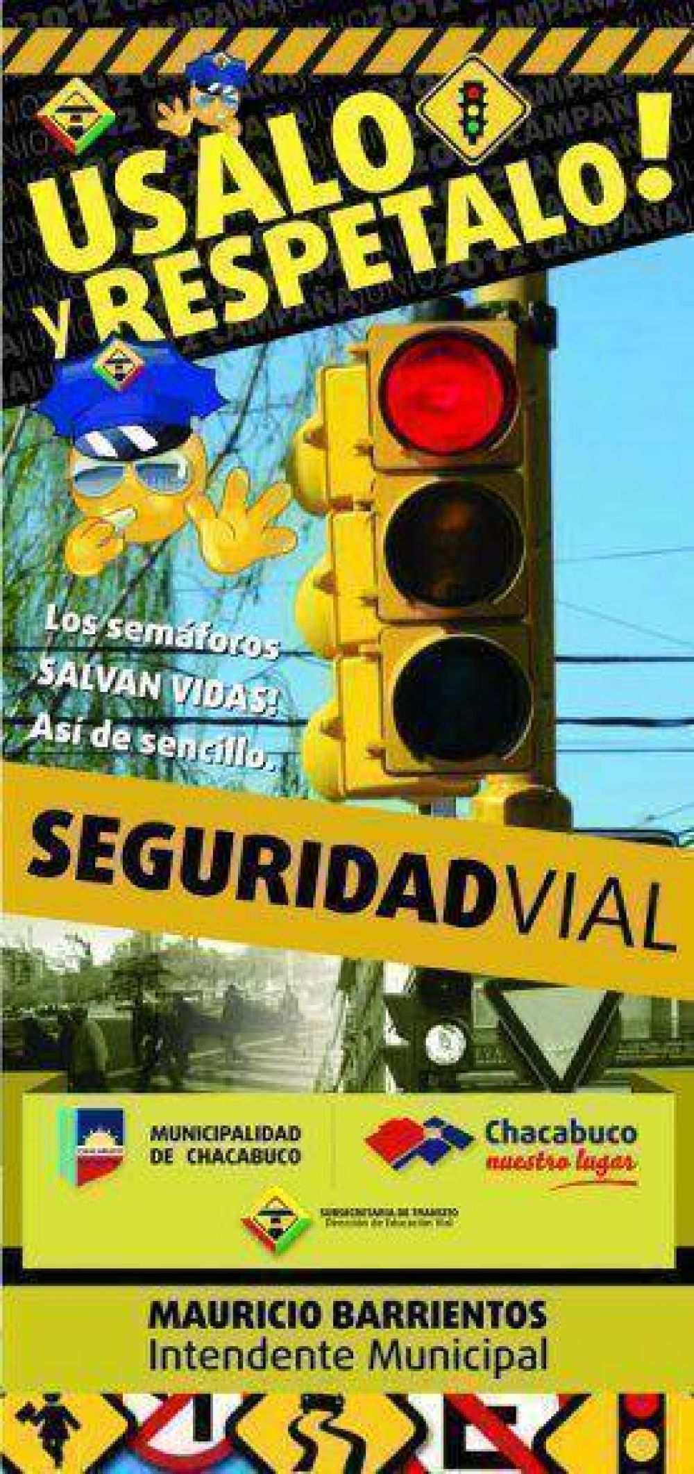 Nueva campa�a vial en Chacabuco