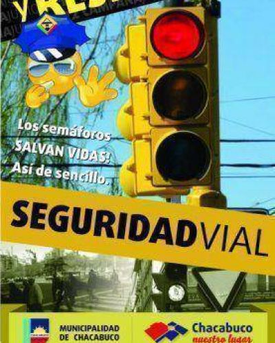 Nueva campa�a vial en Chacabuco