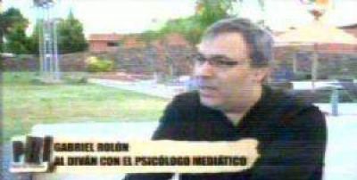 Gabriel Rol�n: el medi�tico psicoanalista, en una entrevista picante y musical 