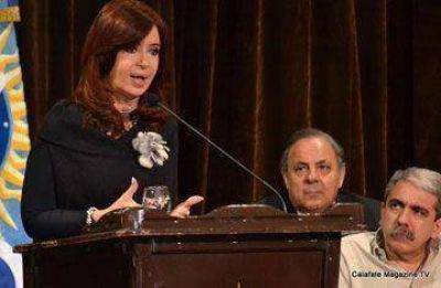 Cristina dijo que su gobierno seguir� ayudando a Santa Cruz