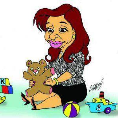 Para Cristina, la prioridad son los juguetes