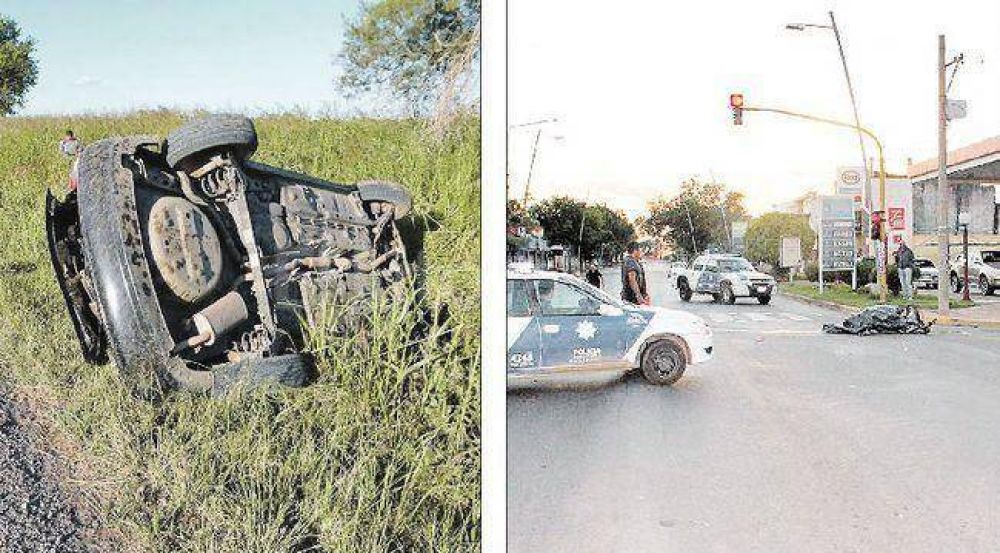 Dos accidentes fatales en Santo Tom� y Esperanza 