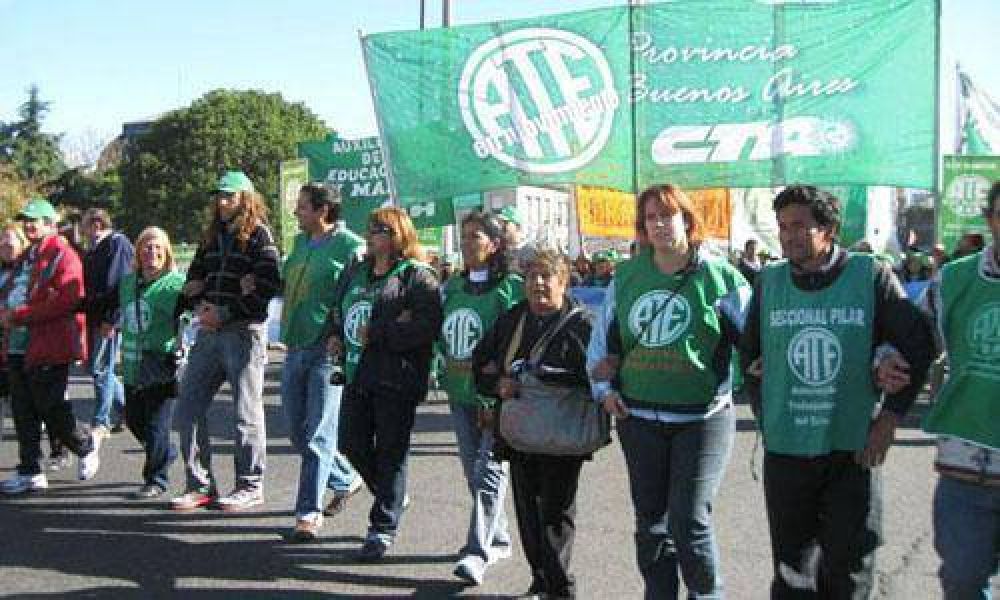 El titular de ATE Pilar asegur�: �si no hay cortes no tiene gracia�