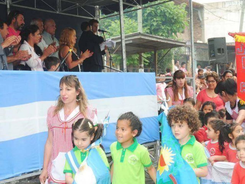 Festejos en el barrio IAPI