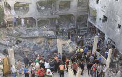 Israel lanz� los ataques m�s letales en Gaza