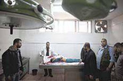 Caos en los hospitales de Gaza