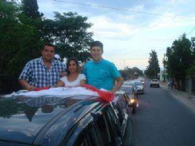 Los j�venes de la l�nea Celeste ganaron las internas en Valle Viejo